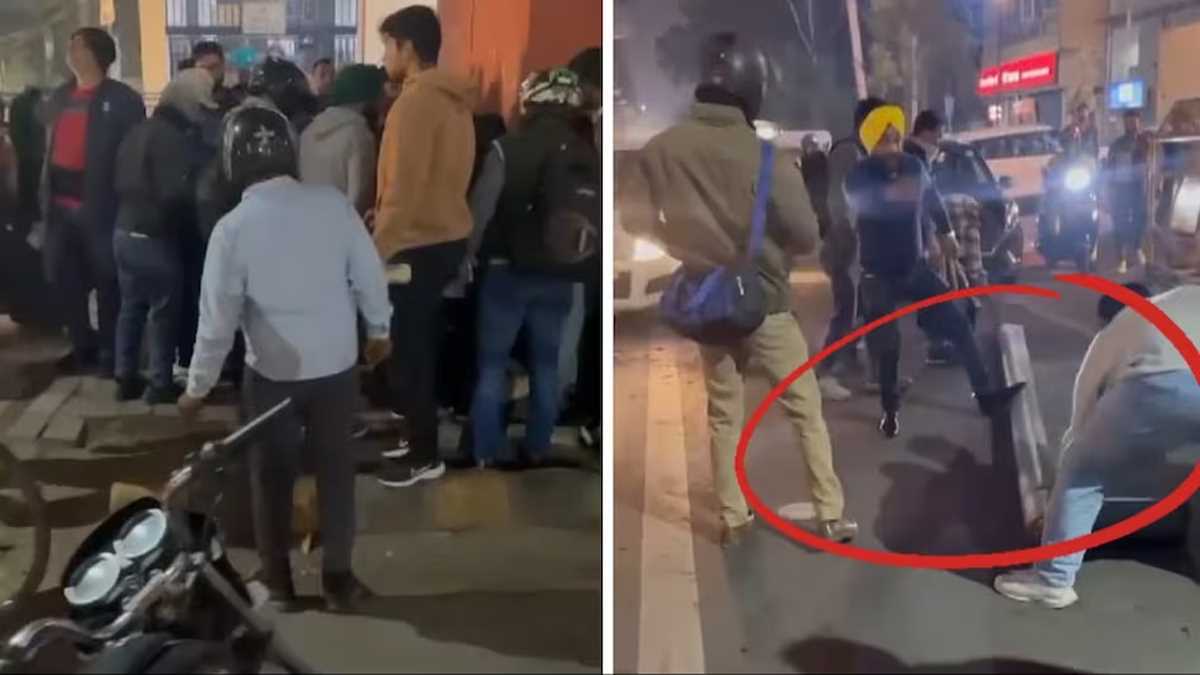 दिल्ली मेट्रो के सुभाष नगर स्टेशन से धातु का पाइप स्कूटर पर गिरा, महिला घायल